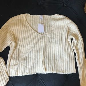 Cropped sweater
